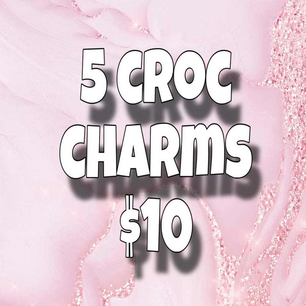 5 croc charms - Picture 1 of 1